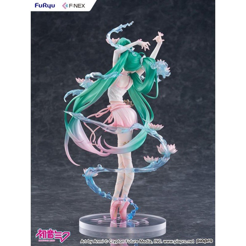 Hatsune Miku F:NEX statuette PVC 1/7 Water lily Ver. 27 cm  