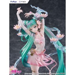 Hatsune Miku F:NEX statuette PVC 1/7 Water lily Ver. 27 cm  