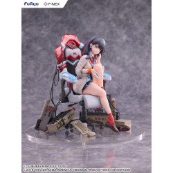 SSSS. Gridman Universe BiCute Bunnies PVC Statue Rikka Takarada Gaming Chair Ver. 19 cm 