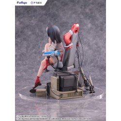 SSSS. Gridman Universe BiCute Bunnies PVC Statue Rikka Takarada Gaming Chair Ver. 19 cm 
