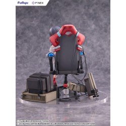 SSSS. Gridman Universe statuette PVC BiCute Bunnies Rikka Takarada Gaming Chair Ver. 19 cm 