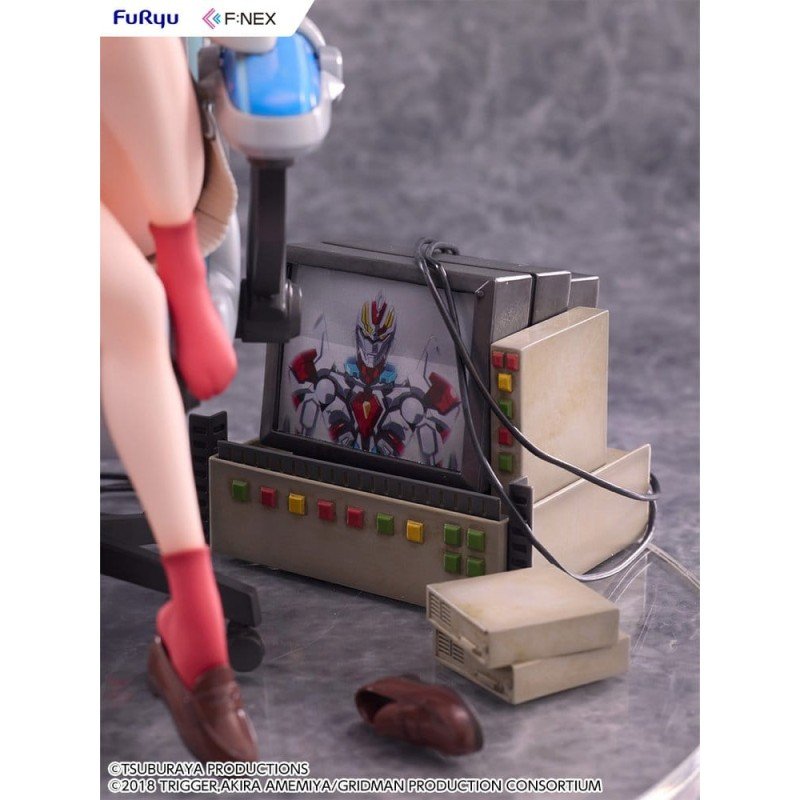 SSSS. Gridman Universe statuette PVC BiCute Bunnies Rikka Takarada Gaming Chair Ver. 19 cm 