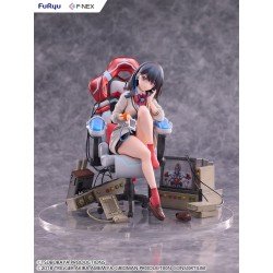 SSSS. Gridman Universe statuette PVC BiCute Bunnies Rikka Takarada Gaming Chair Ver. 19 cm 
