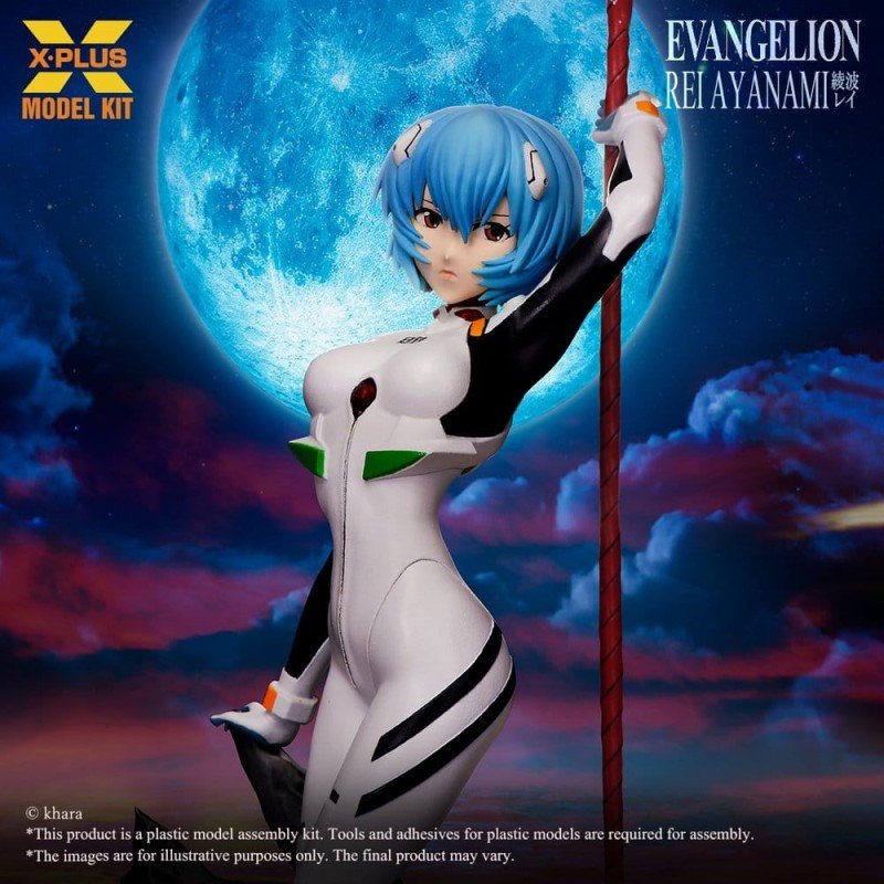 Neon Genesis Evangelion Plastic Model Kit 1/8 Rei Ayanami 40 cm  