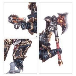 Warhammer 40,000 - Chaos Space Marines : Chaos Lord With Jump Pack