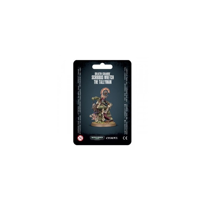 Warhammer 40,000 - Death Guard : Scribbus Wretch The Tallyman