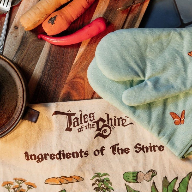 Lord of the Rings Tea Towel Ingredients of The Shire (Tales of the Shire (2025)) 69 cm 