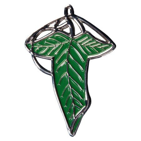 Le Seigneur des Anneaux aimant Elven Leaf (Enamel) 4 cm 