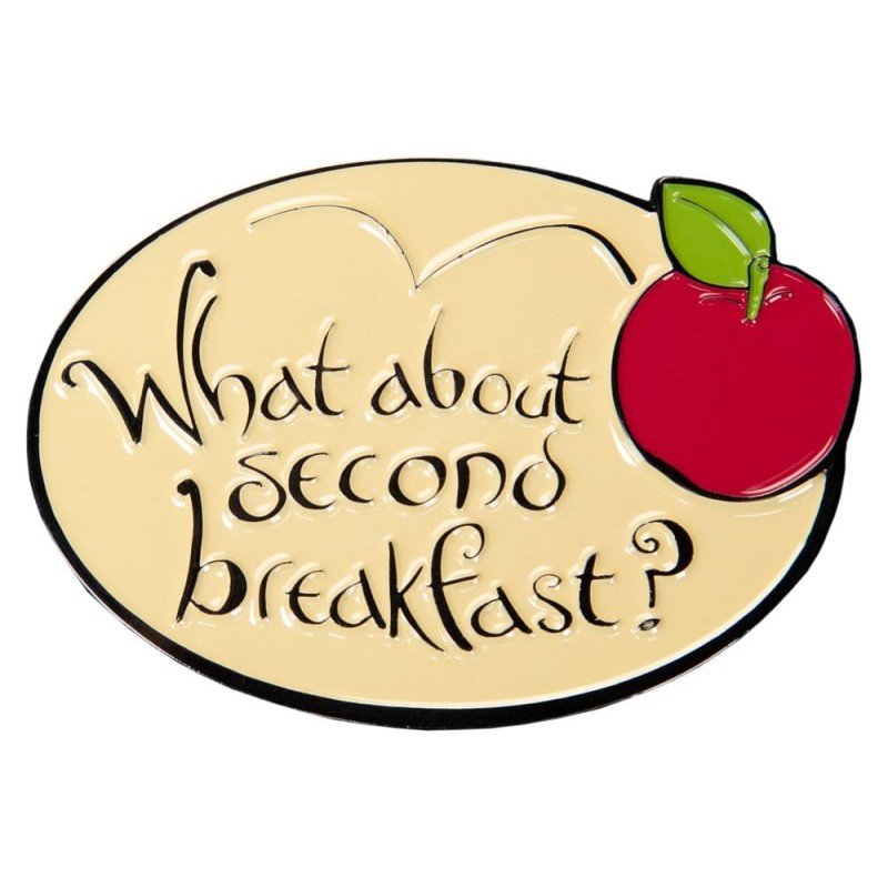 Lord of the Rings Magnet What About Second Breakfast? (Enamel) 7 cm 