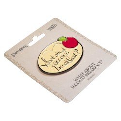 Lord of the Rings Magnet What About Second Breakfast? (Enamel) 7 cm 