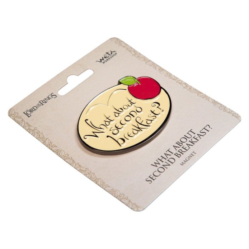 Le Seigneur des Anneaux aimant What About Second Breakfast? (Enamel) 7 cm 