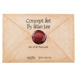 Le Seigneur des Anneaux cartes postales Concept Art by Alan Lee: The Lord of the Rings 15 x 12 cm 