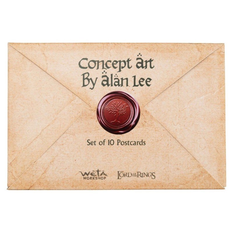 Le Seigneur des Anneaux cartes postales Concept Art by Alan Lee: The Lord of the Rings 15 x 12 cm 