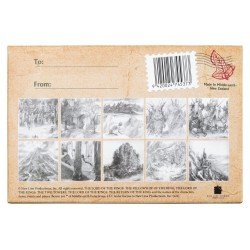 Le Seigneur des Anneaux cartes postales Concept Art by Alan Lee: The Lord of the Rings 15 x 12 cm 