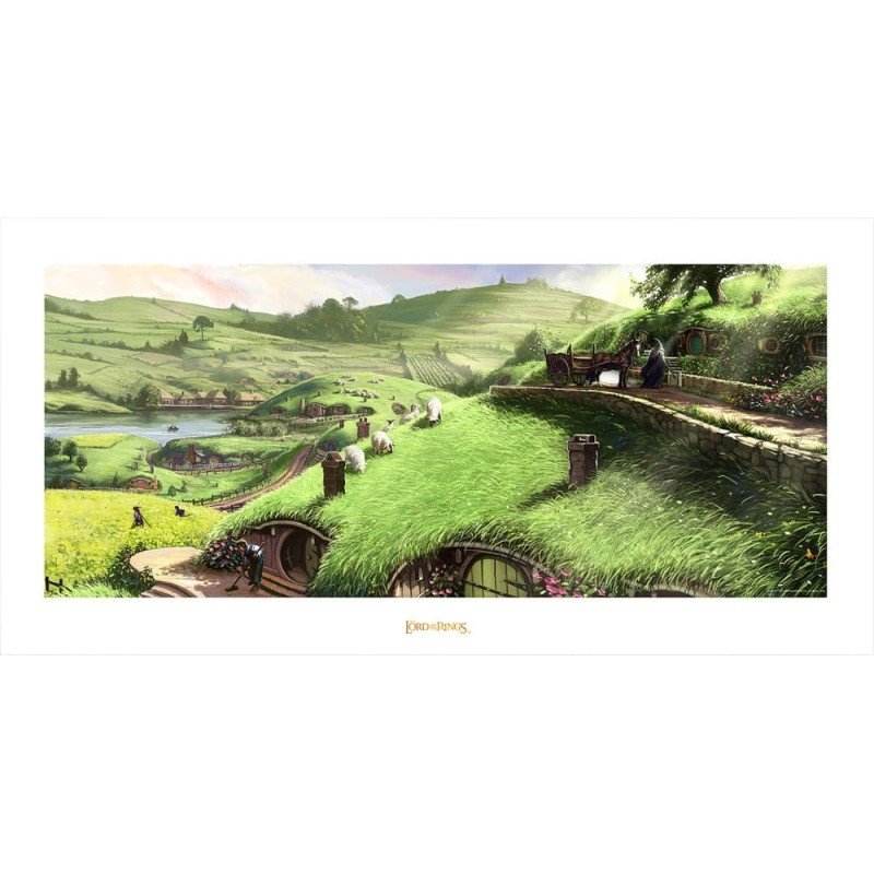 Le Seigneur des Anneaux impression Art Print Disturber of the Peace 59 x 30 cm