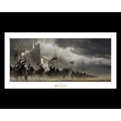 Le Seigneur des Anneaux impression Art Print Faramir's Charge 59 x 30 cm