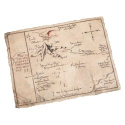 Le Hobbit impression Art Print Thorin's Map 40 x 30 cm