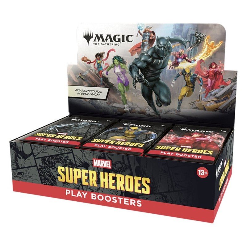 Magic the Gathering Marvel Super Heroes présentoir boosters de jeu (30) *ANGLAIS*