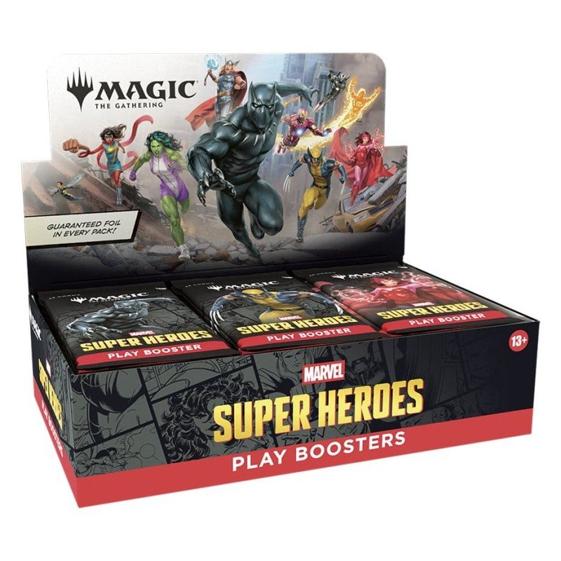 Magic the Gathering Marvel Super Heroes présentoir boosters de jeu (30) *ANGLAIS*