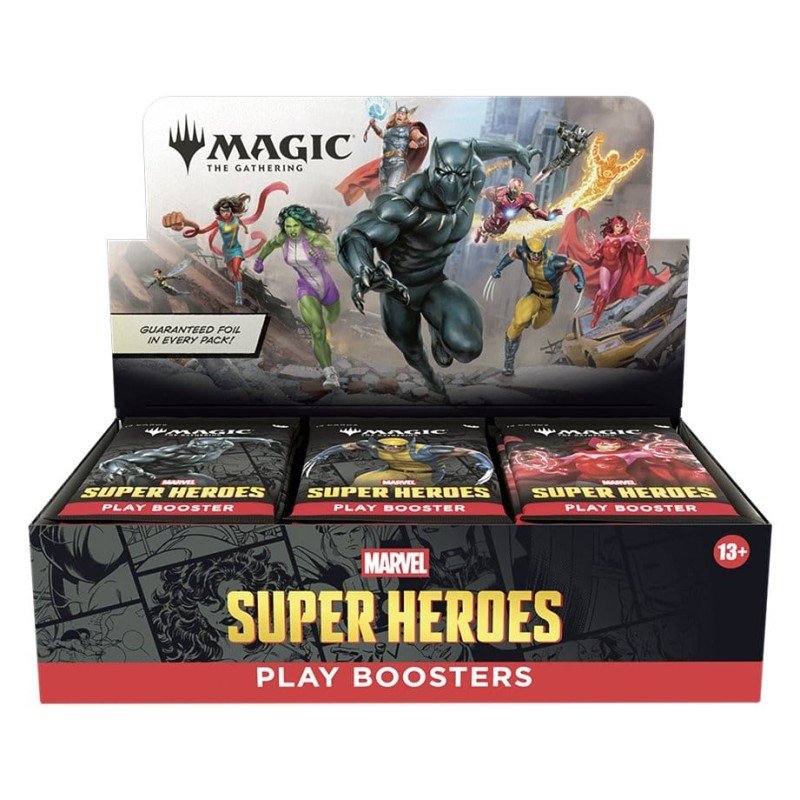 Magic the Gathering Marvel Super Heroes présentoir boosters de jeu (30) *ANGLAIS*