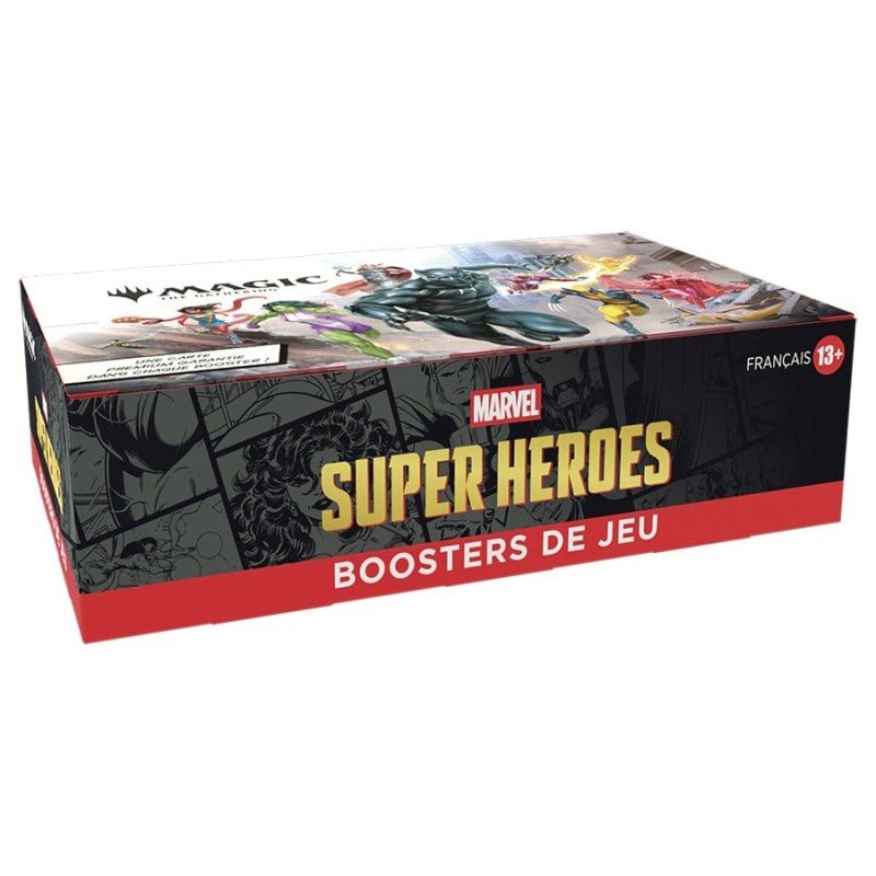 Magic the Gathering Marvel Super Heroes Play Booster Display (30) french