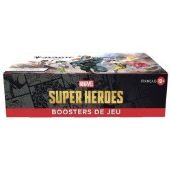 Magic the Gathering Marvel Super Heroes présentoir boosters de jeu (30) *FRANCAIS*