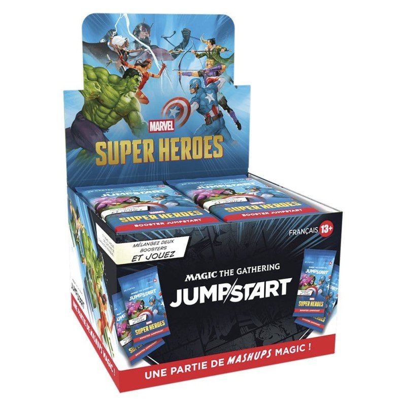 Magic the Gathering Marvel Super Heroes Jumpstart Booster Display (24) french