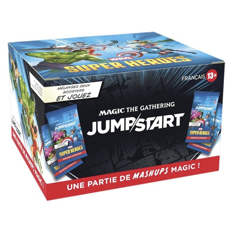Magic the Gathering Marvel Super Heroes présentoir boosters Jumpstart (24) *FRANCAIS*