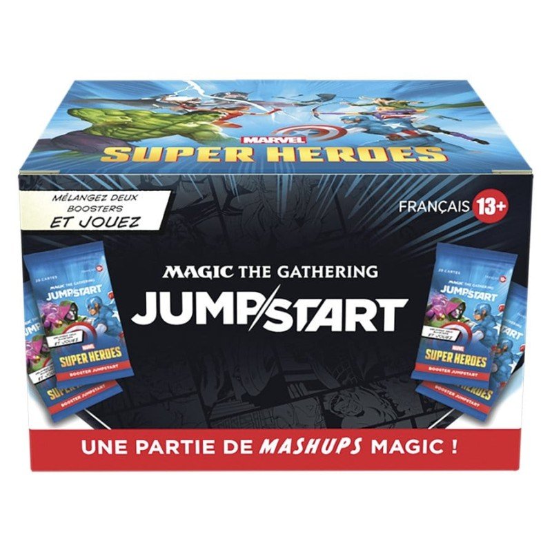 Magic the Gathering Marvel Super Heroes présentoir boosters Jumpstart (24) *FRANCAIS*