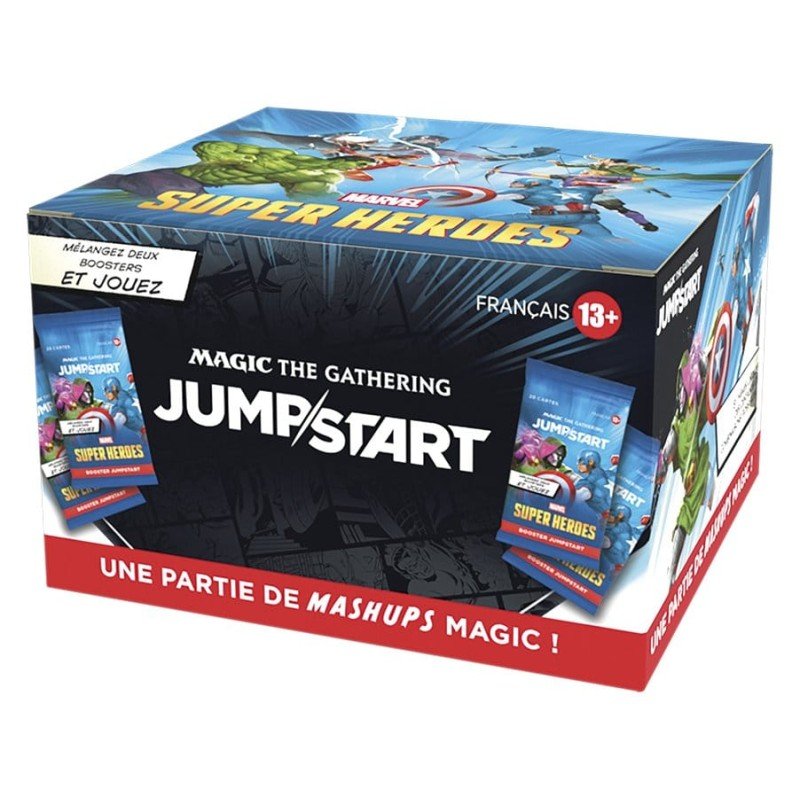 Magic the Gathering Marvel Super Heroes présentoir boosters Jumpstart (24) *FRANCAIS*