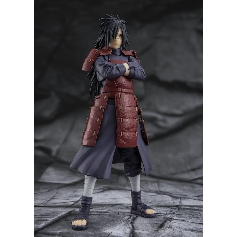 Naruto Shippuden S.H.Figuarts Action Figure Madara Uchiha Legend of Darkness 17 cm    
