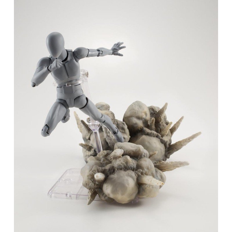 Tamashii Effect accessoire pour figurine Explosion Gray Ver. for S.H.Figuarts       
