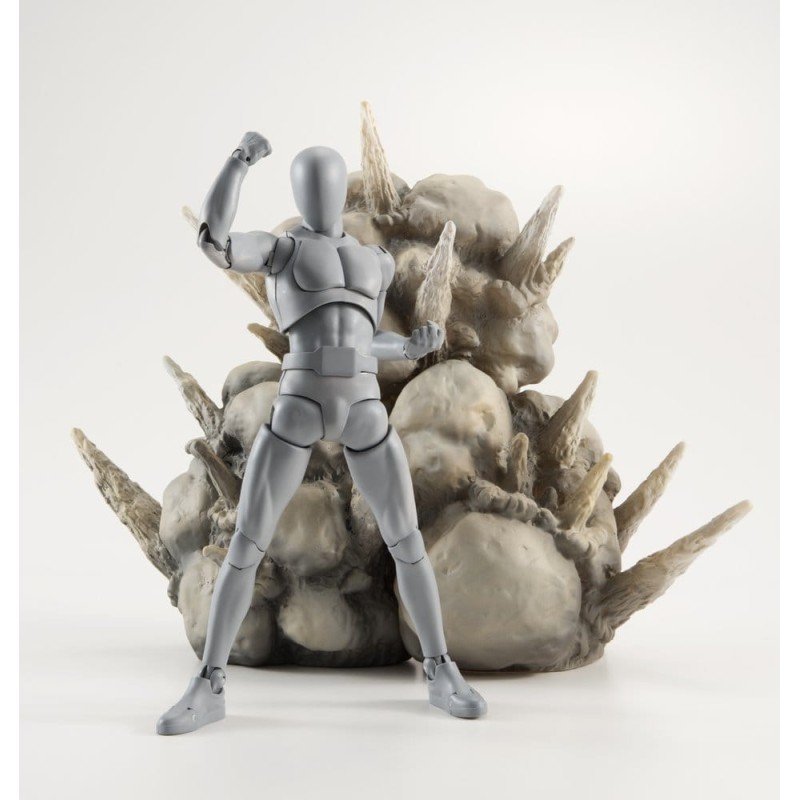 Tamashii Effect accessoire pour figurine Explosion Gray Ver. for S.H.Figuarts       