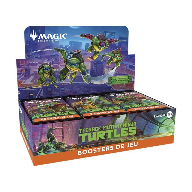 Magic the Gathering Teenage Mutant Ninja Turtles présentoir boosters de jeu (30) *FRANCAIS*
