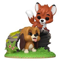 Rox et Rouky POP Moments Vinyl figurines Tod & Copper 9 cm 