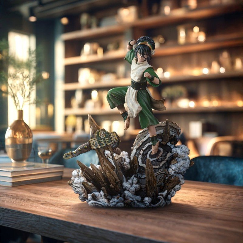 Avatar, le dernier maître de l'air statuette 1/10 Art Scale Toph 20 cm 