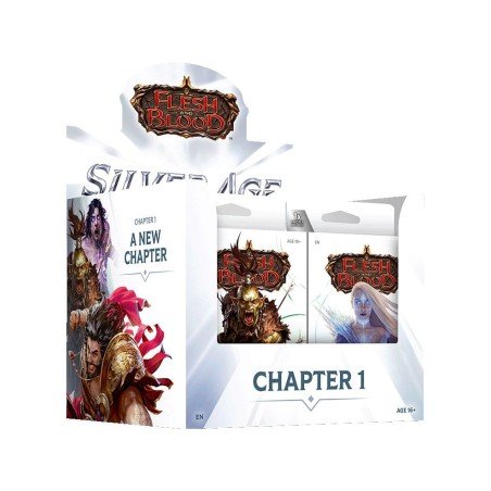 Flesh and Blood TCG présentoir Decks Silver Age Chapter 1 (10) *ANGLAIS*