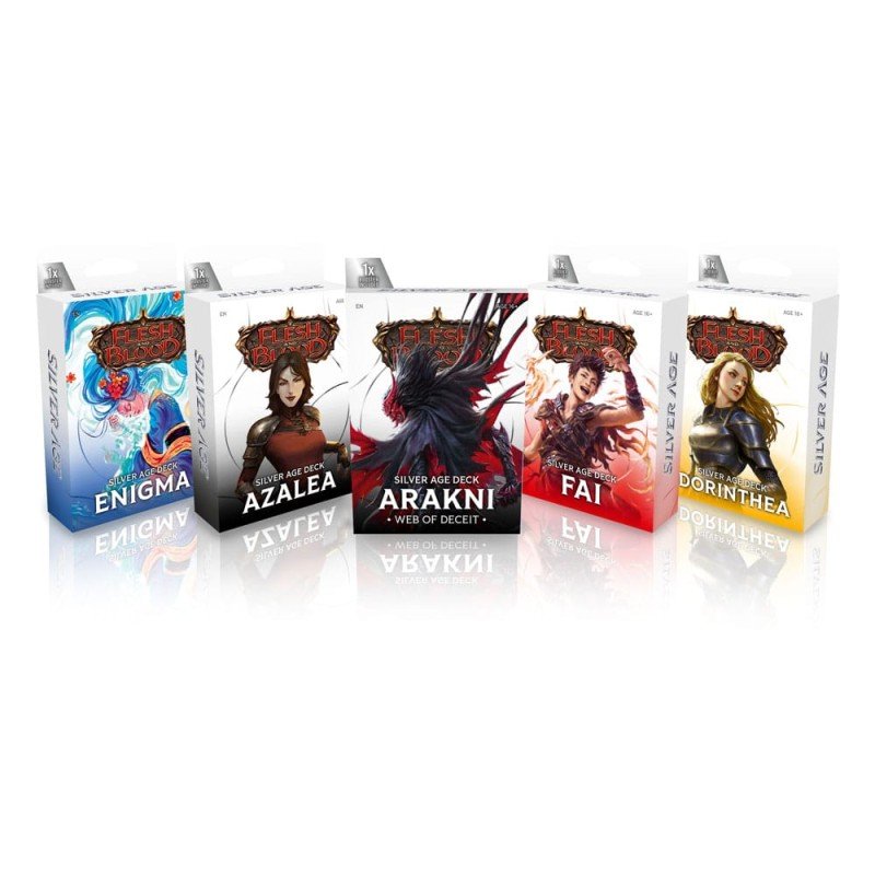 Flesh and Blood TCG présentoir Decks Silver Age Chapter 2 (10) *ANGLAIS*