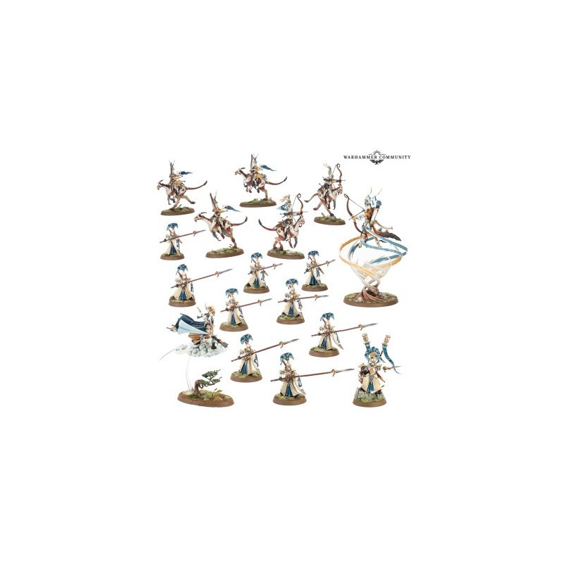 Warhammer Age Of Sigmar - Lumineth Realm-Lords - Hurakan Vanguard: Spearhead/Spearhead