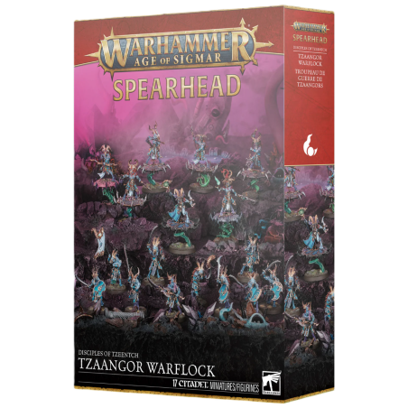 Warhammer Age Of Sigmar - Disciples of Tzeentch - Tzaangor Warflock: Spearhead/Spearhead