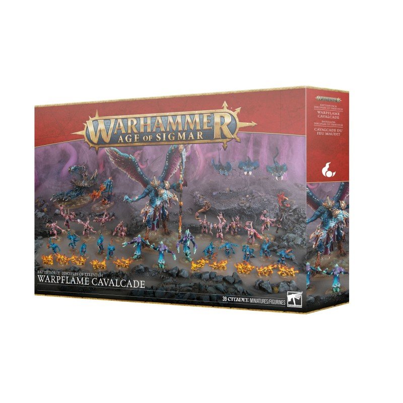 Warhammer Age of Sigmar - Disciples Of Tzeentch - Battleforce Warpflame Cavalcade