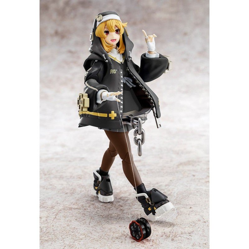 Guilty Gear Strive figurine Plastic Model Kit Bridget Articulated Black Color Ver. 14 cm 