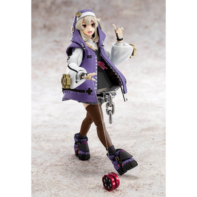 Guilty Gear Strive figurine Plastic Model Kit Bridget Articulated Purple Color Ver. 14 cm 