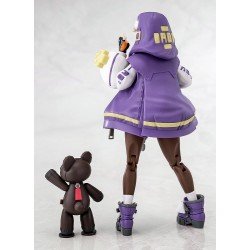 Guilty Gear Strive figurine Plastic Model Kit Bridget Articulated Purple Color Ver. 14 cm 