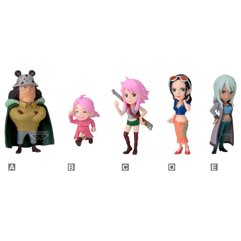 One Piece World Collectable Figure Parent-Child Bloodline 3 présentoir mini-figurines Blind Box 7 cm (12)