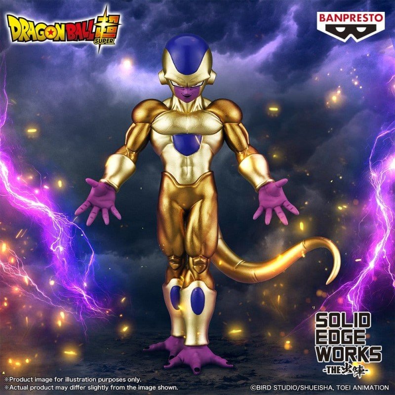 Dragon Ball Super Solid Edge Works figurine PVC Golden Frieza 17 cm