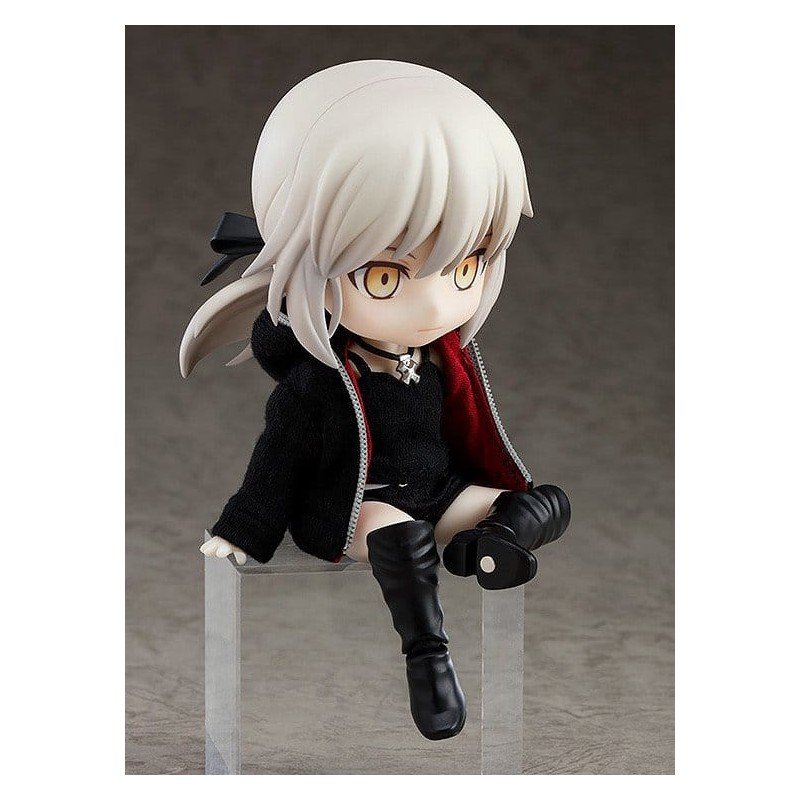 Fate/Grand Order Nendoroid Doll Action Figure Saber/Altria Pendragon (Alter) Shinjuku Ver. 14 cm