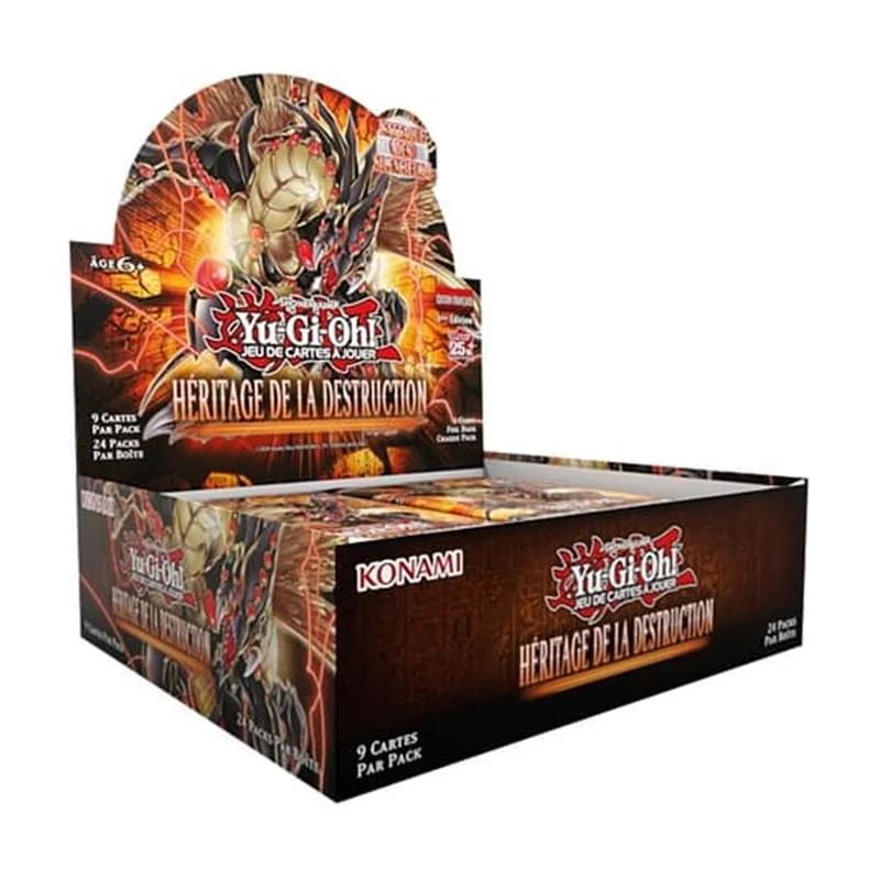 Yu-Gi-Oh! - Erfenis van vernietiging - Booster Box ( 24 boosters ) FR | 4012927184790