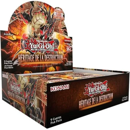 Yu-Gi-Oh! - Erfenis van vernietiging - Booster Box ( 24 boosters ) FR | 4012927184790