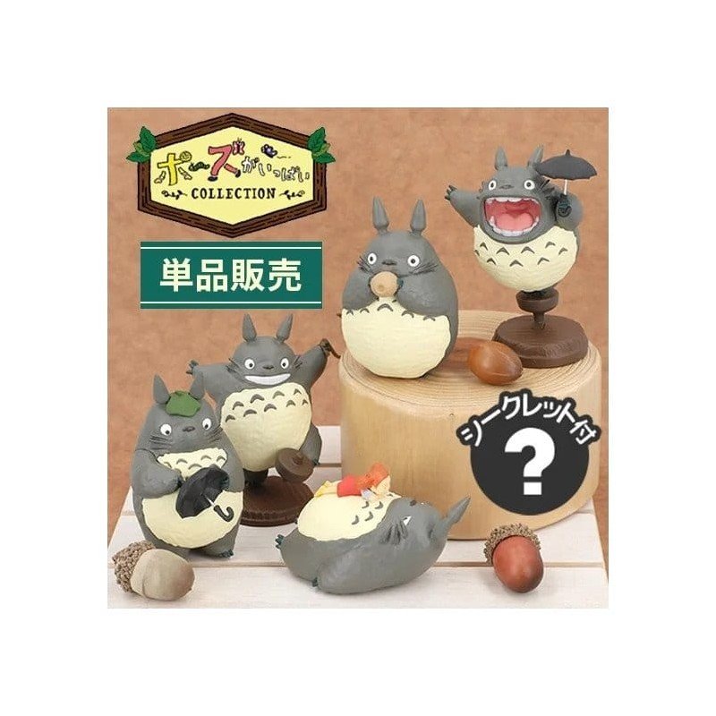 My Neighbor Totoro Mini Figures Collection Totoro 5 cm Blind Box Assortment (6)